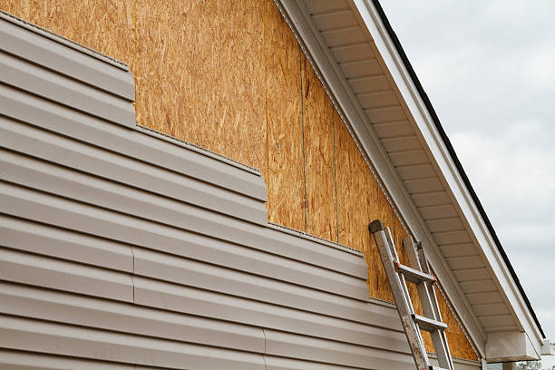 Professional Wood Siding technician working in Mansfield, PA